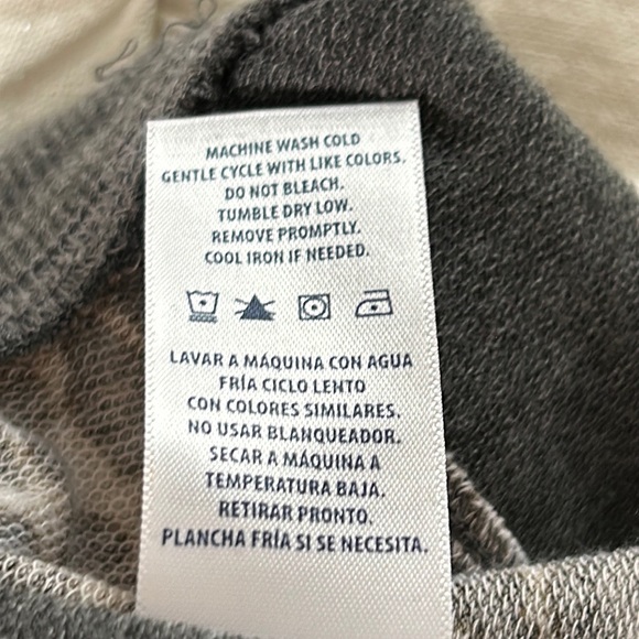 SPLENDID GRAY ANIMAL PRINT SWEAT BOTTOMS - Picture 8 of 8